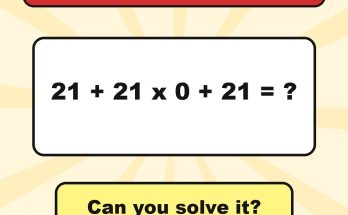 Answer: 21 + 21 x 0 + 21