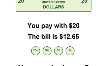 Answer: Count Your Change Puzzle