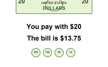 Answer: Count Your Change Puzzle