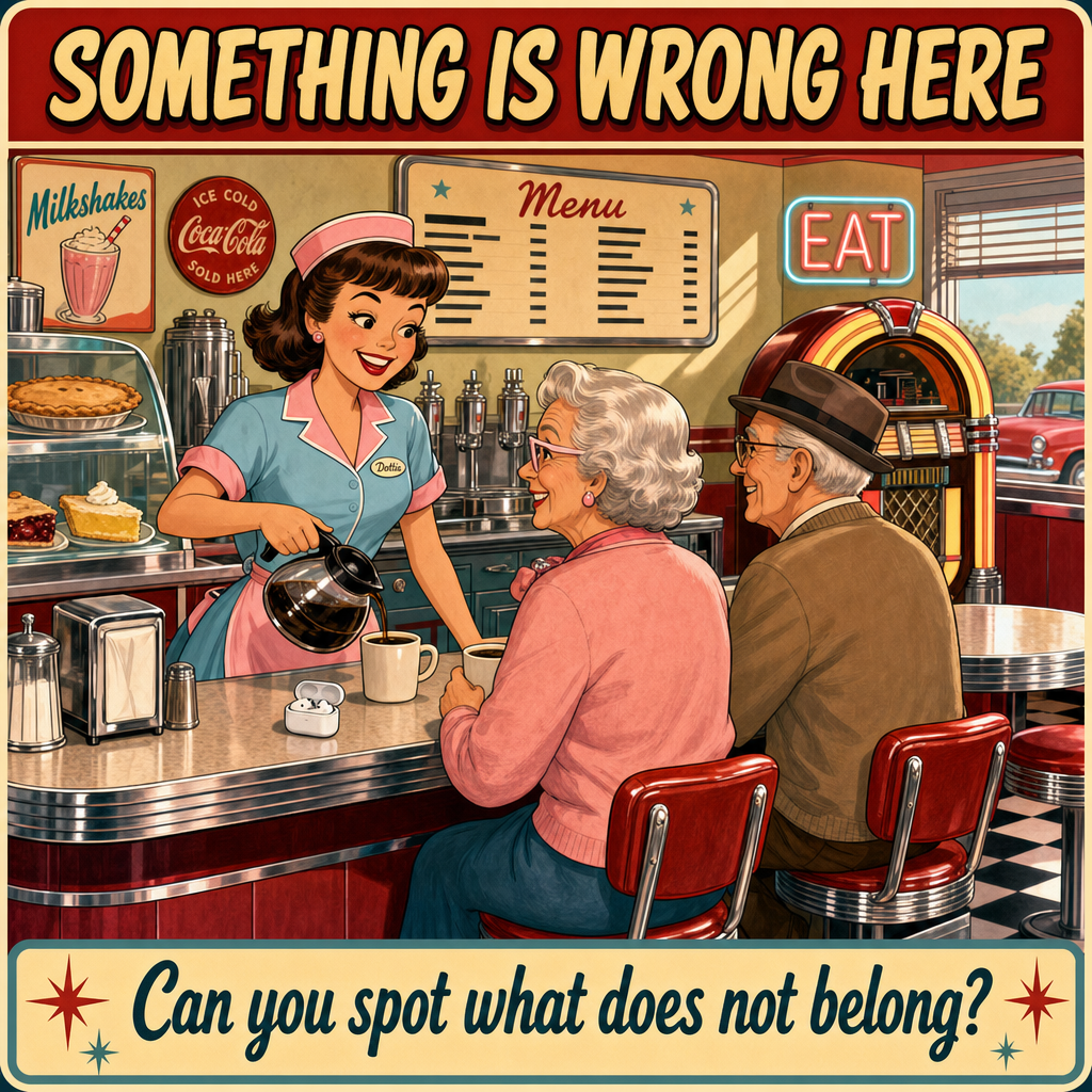Something Is Wrong in This Old Diner: Answer