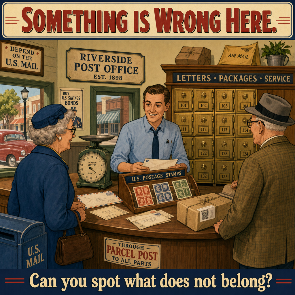 Something Is Wrong in This Old Post Office: Answer