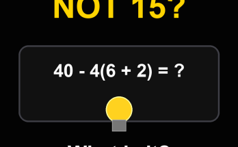 Answer: The Answer Is Not What You Think