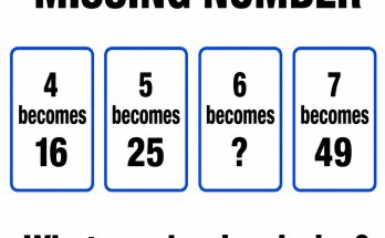 Answer: Missing Number Pattern Puzzle