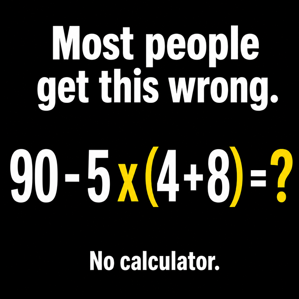 Most People Get This Math Puzzle Wrong: Answer