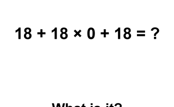 Answer: Please Do Not Use a Calculator Puzzle
