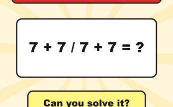 Answer: 7 + 7 / 7 + 7