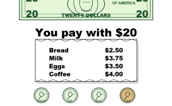 Answer: Count Your Change from 20 Dollars