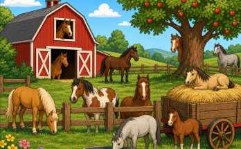 How Many Horses Can You Find? Answer