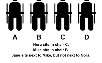Answer: Chair Logic Puzzle