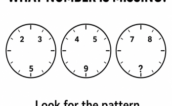 Answer: What Number Is Missing in the Clock Pattern?