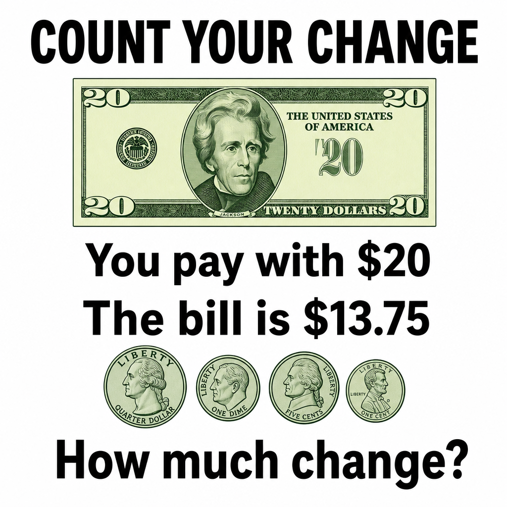 Answer: How Much Change Should You Get?