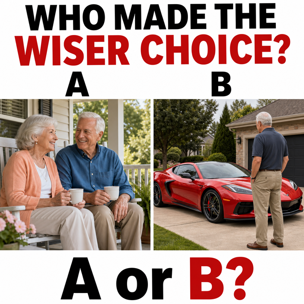 Answer: Who Made the Wiser Choice, A or B?