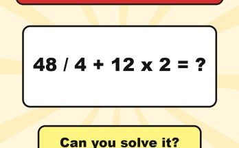 Math Puzzle Answer Explained