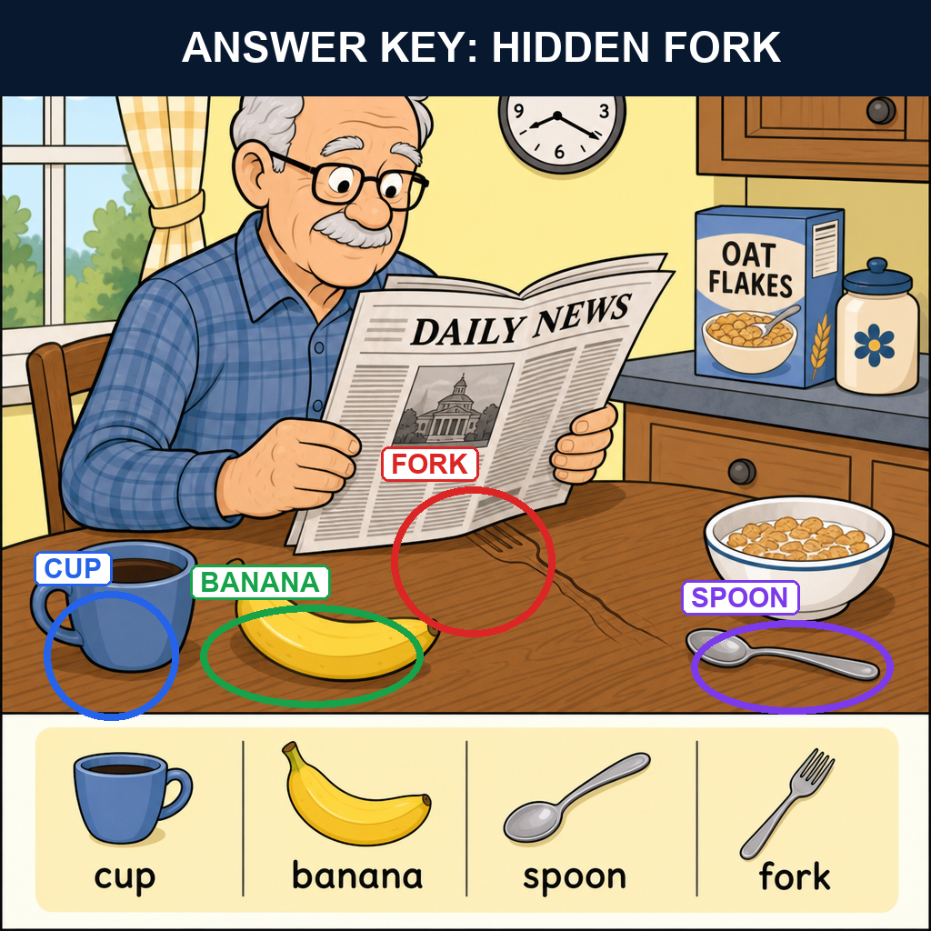 Answer Key: Hidden Fork