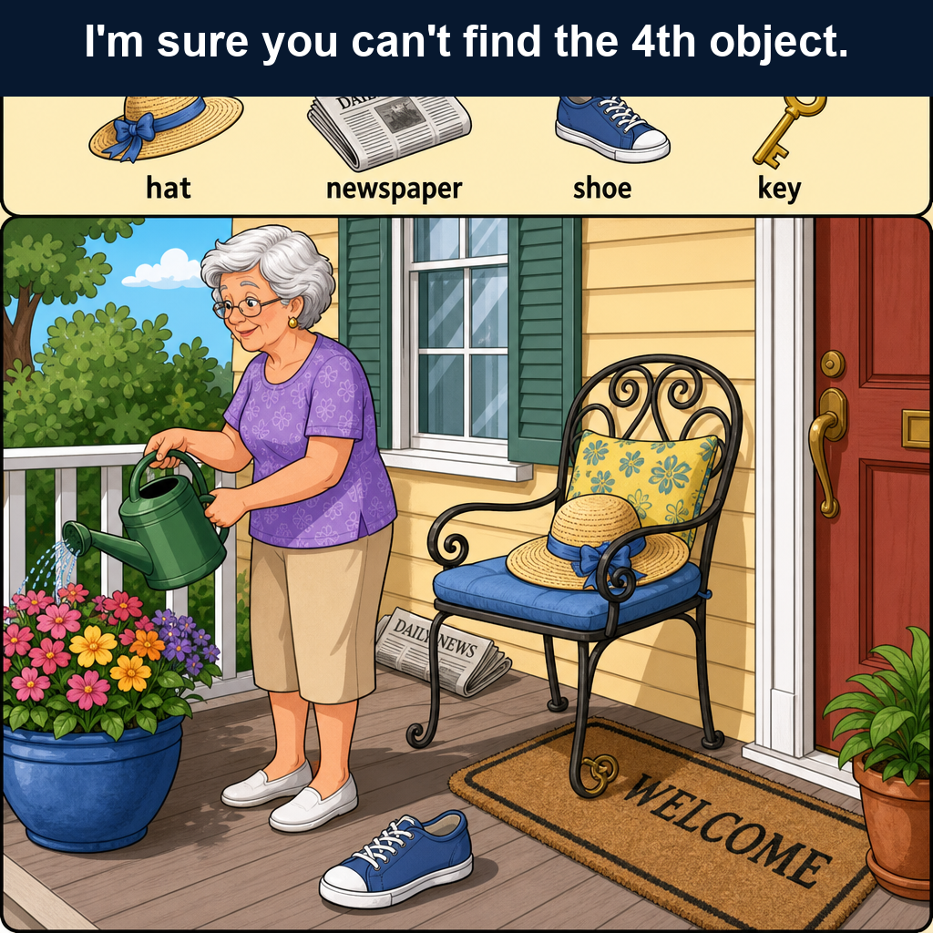 Can You Find the Hidden Key in This Picture?