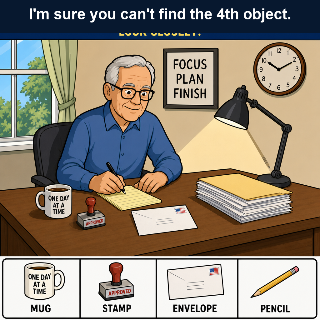 Can You Find the Hidden Pencil in This Picture?