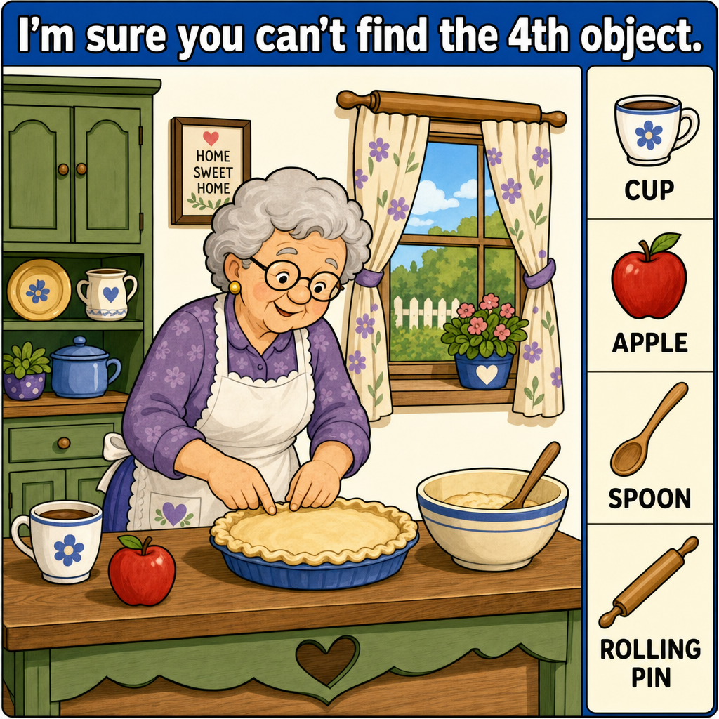 Can You Find the Hidden Rolling Pin?
