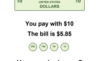 Answer: Count Your Change Puzzle