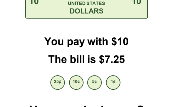 Answer: Count Your Change Puzzle