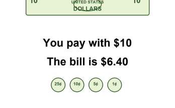 Answer: Count Your Change Puzzle