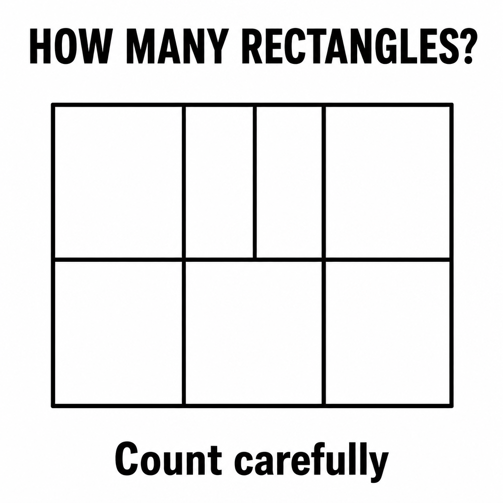 Answer: How Many Rectangles Are in This Picture?