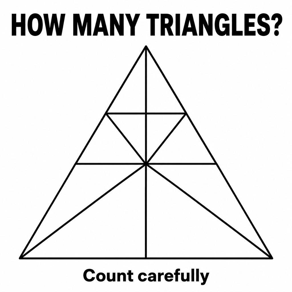 Answer: How Many Triangles Are in This Picture?