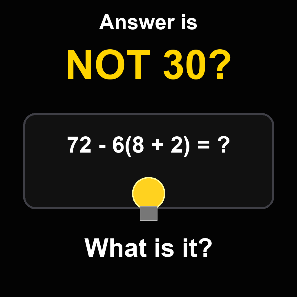 Answer: The Answer Is Not What You Think