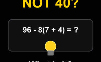 Answer: The Answer Is Not What You Think