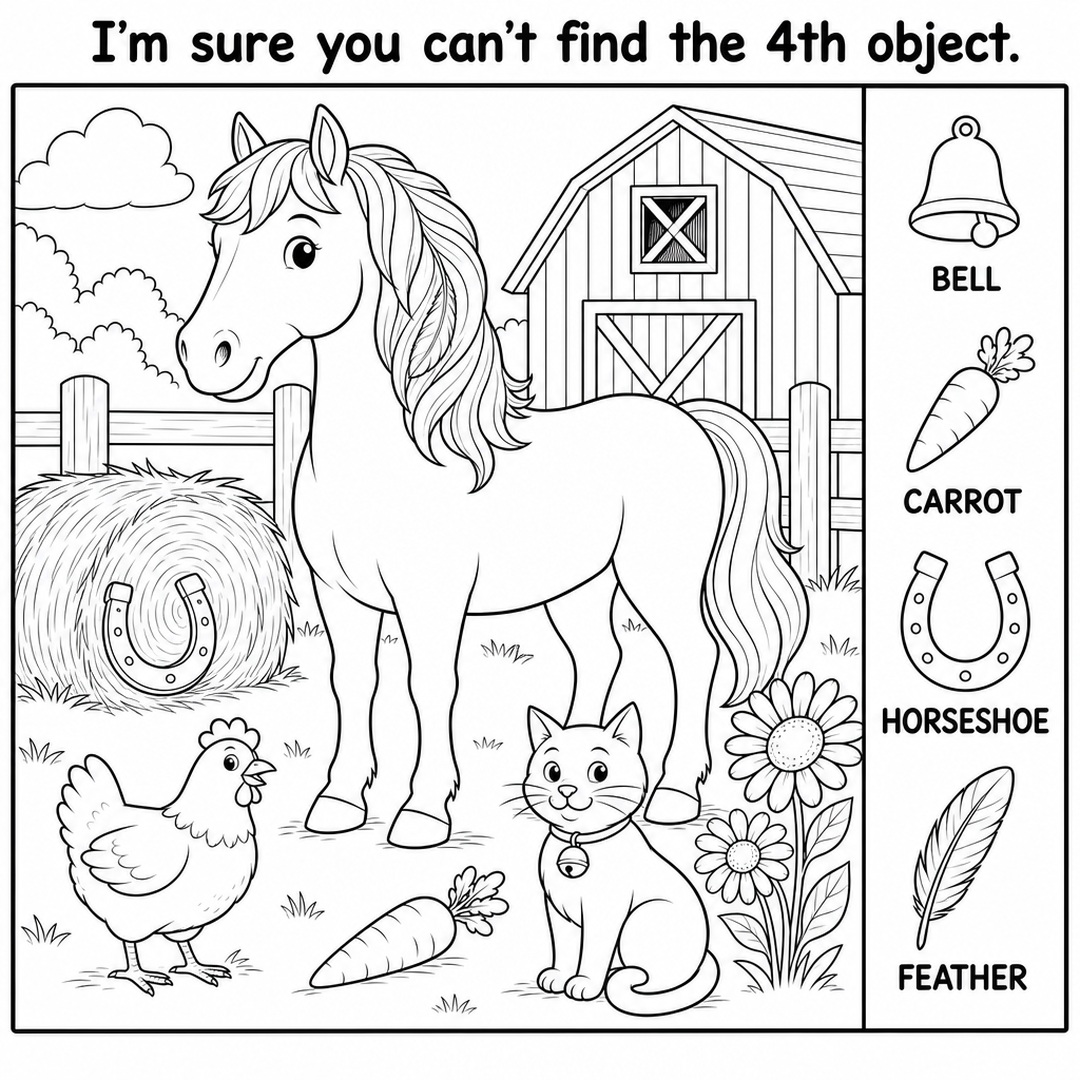 Can You Find the Hidden Feather?