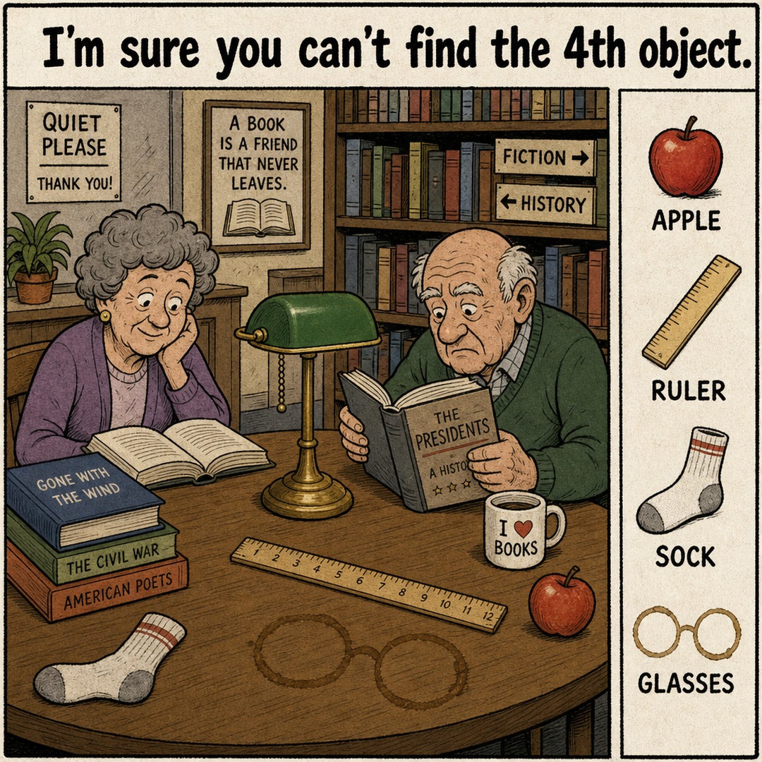 Can You Find the Hidden Glasses?
