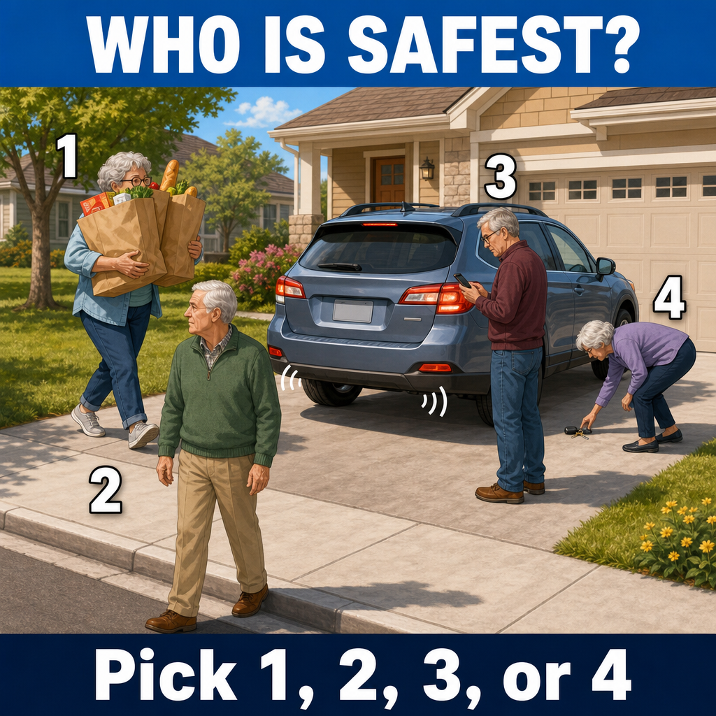 Answer: Who Is Safest in the Driveway Safety Puzzle?