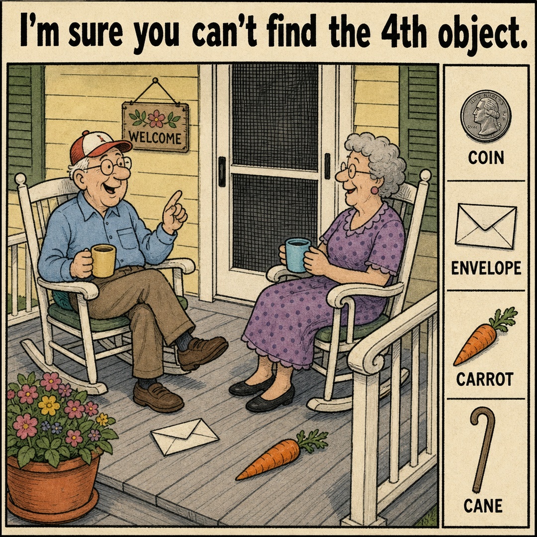 Can You Find the Hidden Cane?