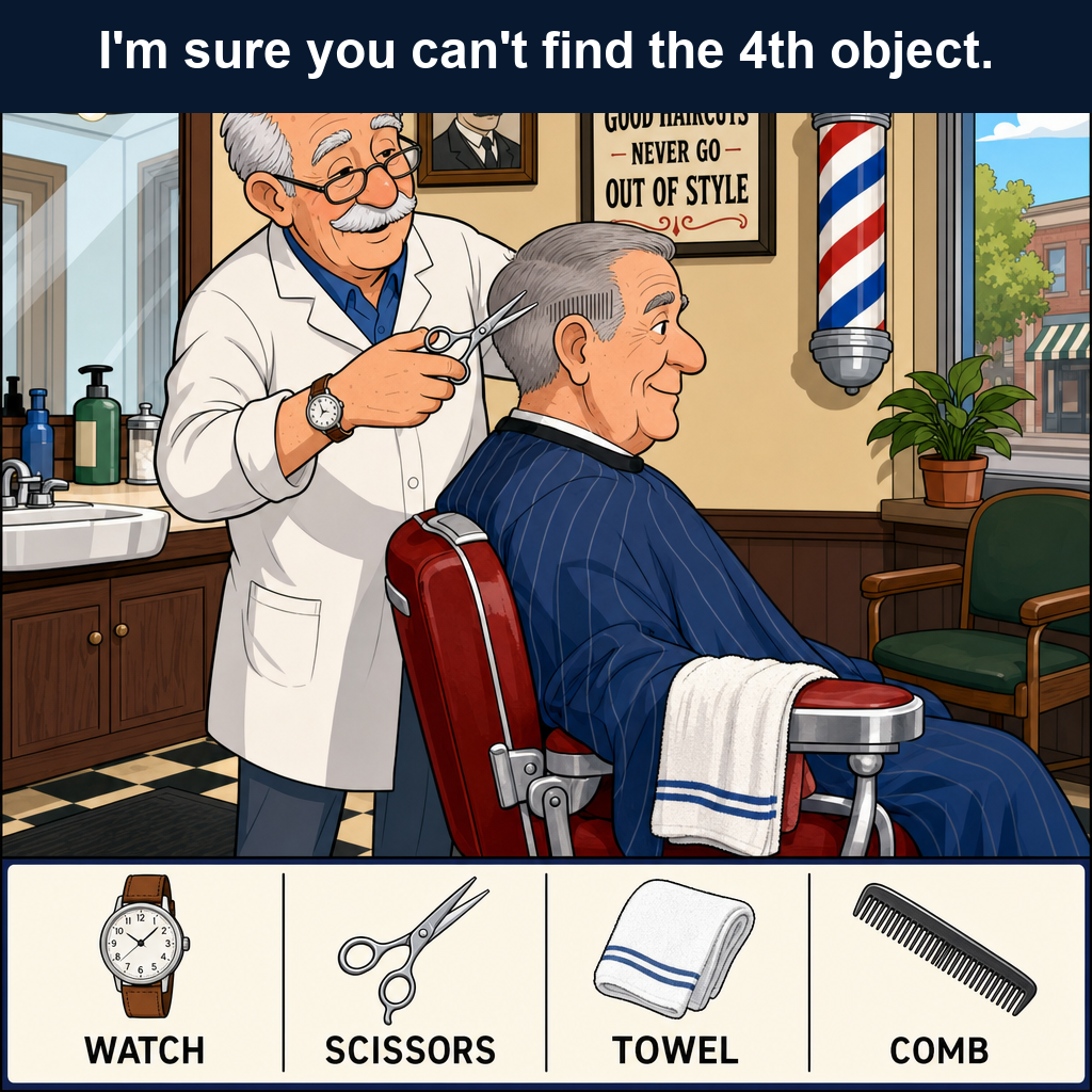 Hidden Comb Puzzle