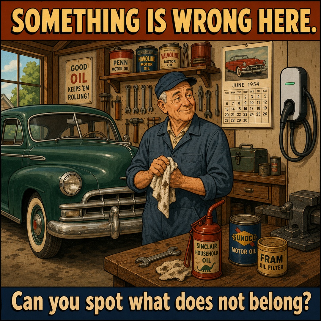 Something Is Wrong in This Old Garage: Answer