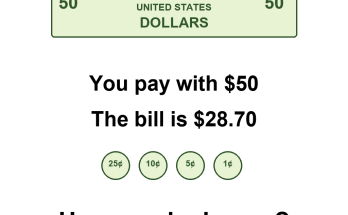Answer: Count Your Change Puzzle