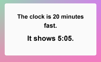 Answer: Brain Teaser Puzzle