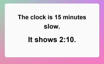Answer: Brain Teaser Puzzle