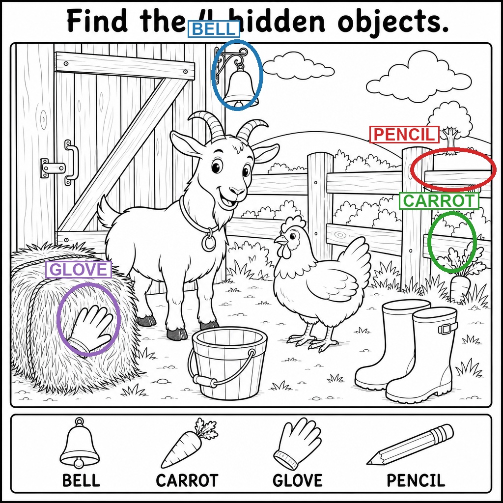 Can You Find the Hidden Pencil? answer image