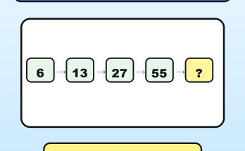 What Number Comes Next? Pattern Answer