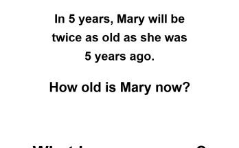 Answer: Brain Teaser Puzzle