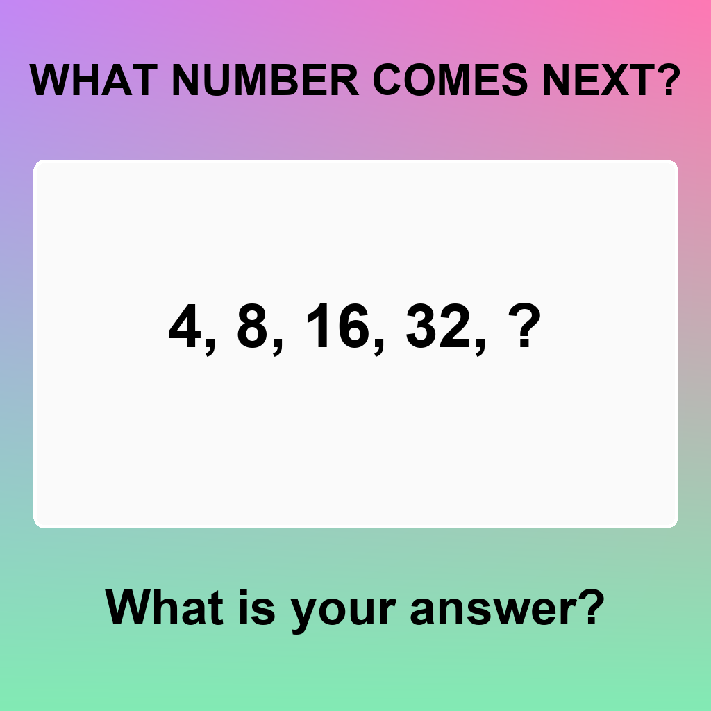 Answer: Brain Teaser Puzzle