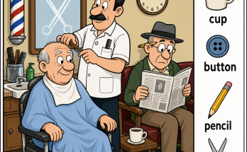 Can You Find the Hidden Scissors in This Barber Shop Puzzle?