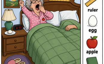 Can You Find the Hidden Book in This Bedroom Puzzle?