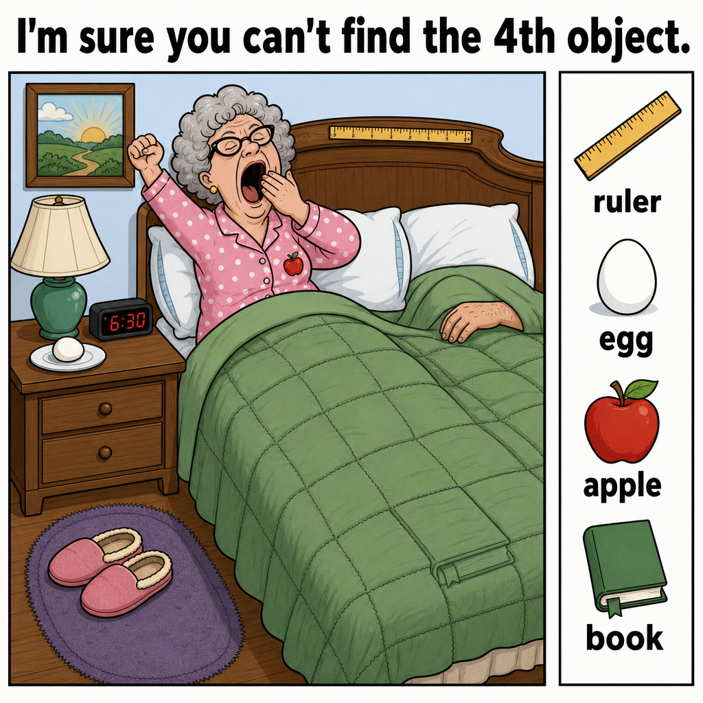 Hidden object puzzle - find the book