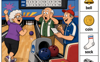 Can You Find the Hidden Whistle in This Bowling Puzzle?