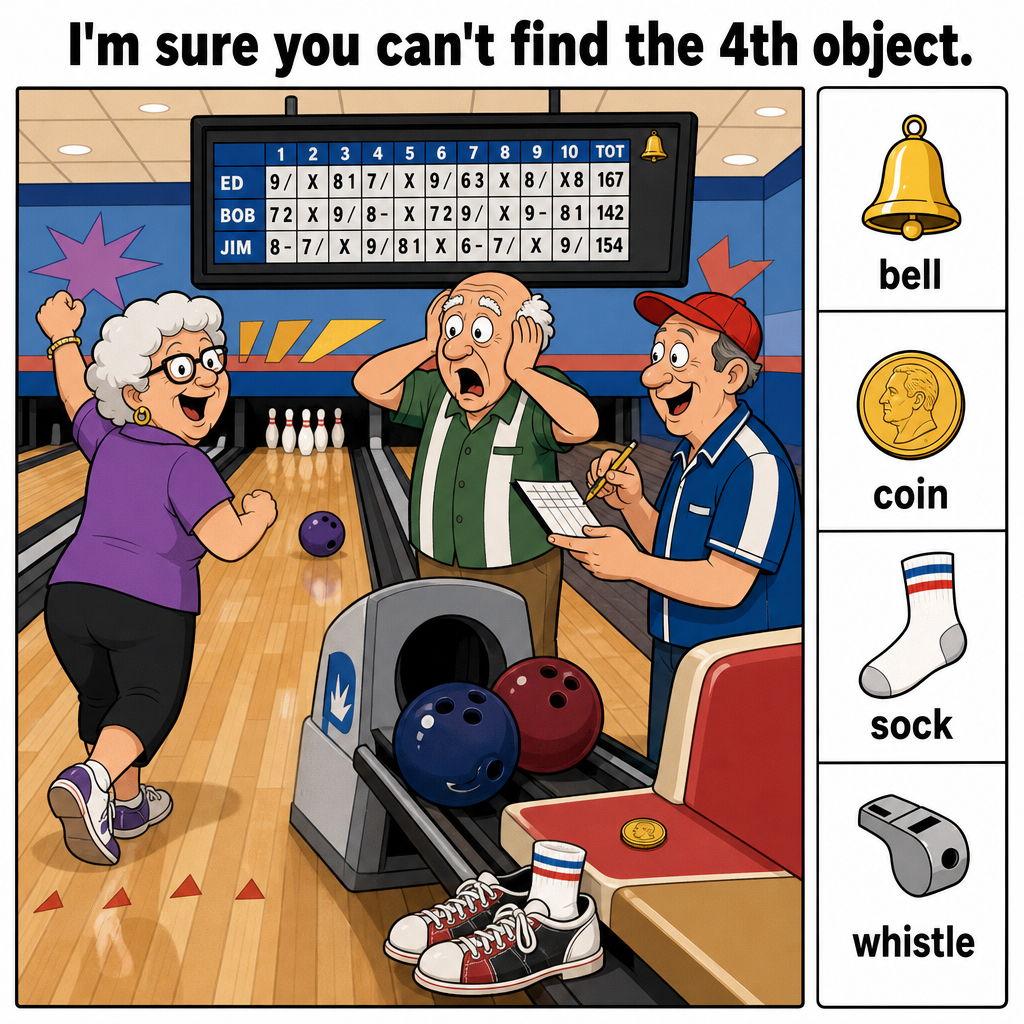 Hidden object puzzle - find the whistle