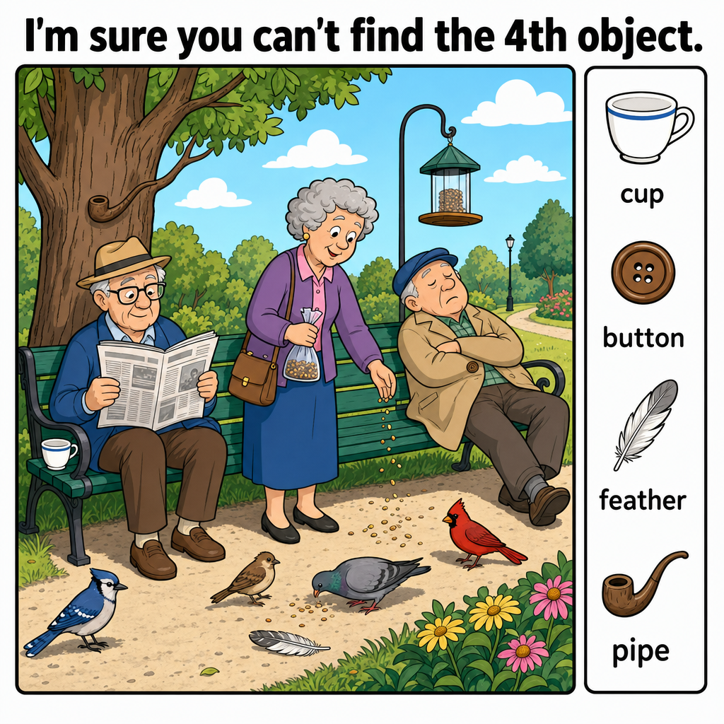 Hidden object puzzle - find the pipe