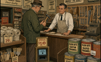 Two Things Are Wrong at This 1960s Hardware Store: Answer