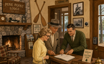 Two Things Are Wrong in This 1960s Lake Lodge: Answer