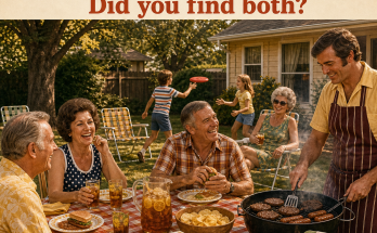 Two Things Are Wrong at This 1970s Backyard Cookout: Answer